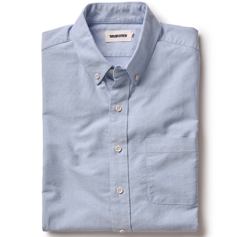 Taylor Stitch The Jack Oxford Shirt in Blue Everyday (Men’s Large)